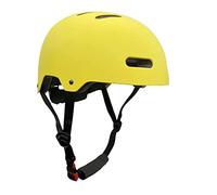 Casco da bici comodo regolabile unisex accessori da ciclismo casco da ciclista giallo