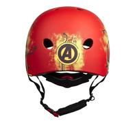 Casco da bici con rotella di regolazione per bambini Disney V3 Marvel Iron Man 54-58 Rosso