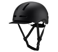Casco da Bici con Visiera e Foro di Blocco, Casco da Skateboard Anti-collisione con Strato Tampone Interno, Cappucci Ebike Traspiranti per Sport all'Aria Aperta per Adulti|.Bici elettrica