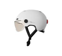 Casco da bici Cosmo Connected Fusion Bianco Brillante - Nouvo