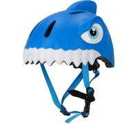 Crazy Safety - Shark Bicycle Helmet - Blue (100501-04-01) Toy NUOVO