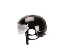 Casco da bici da città a LED DIEZZ Valor France ( Black Gold / S (53-57 cm) )