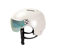 Casco da bici da città a LED DIEZZ Valor France ( White pearl / S (53-57 cm) )
