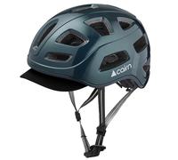 Casco da bici + led + usb Cairn Quartz Bleu L (58/62 cm)