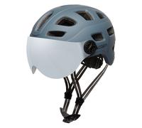 Casco da bici + mirino a led + usb Cairn Quartz Gris M (52/58 cm)
