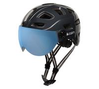 Casco da bici + mirino a led + usb Cairn Quartz Gris M (52/58 cm)
