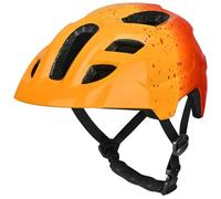 Casco da bici per bambini, con certificazione CE EN, per bambini e bambine dai 5 ai 12 anni, regolabile, per bicicletta, scooter, pattinaggio, 51-55 cm (giallo+rosso)