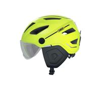 Casco bici elettrica con visiera Pedelec 2.0 Ace Abus ( Giallo Fluo / L )