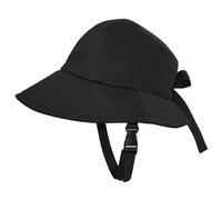 Casco da bicicletta con cinturino regolabile, cappello da ciclista a tesa larga con protezione UV, cappello parasole traspirante e sicuro con papillon, caschi da bici per ciclismo estivo da donna.