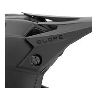 Casco da bicicletta da discesa-enduro integrale Gist Slope nero taglia 59-62cm (