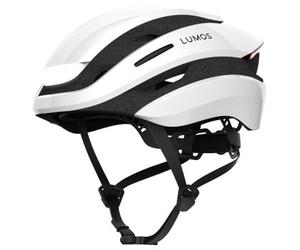 Casco da bicicletta luminoso con indicatori di direzione Ultra Lumos bianco ( Bianco / Unica )