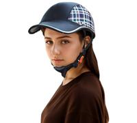 Casco da bicicletta per adulti Casco da bici in ABS regolabile, sicuro, traspirante e leggero, taglia media per l'estate in bicicletta, ciclismo, sci, baseball, pattinaggio.