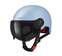 Casco da bicicletta per adulti, con visiera rimovibile, design aperto, durezza 2H, equipaggiamento di sicurezza per skateboard, scooter, protezione leggera e ventilata per equitazione urbana e viaggi