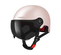 Casco da bicicletta per adulti, con visiera rimovibile, design aperto, durezza 2H, equipaggiamento di sicurezza per skateboard, scooter, protezione leggera e ventilata per equitazione urbana e viaggi
