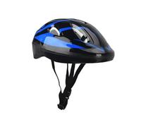Casco da bicicletta per bambini, casco da ciclismo per skateboard multi sport, pattino, pattinaggio, nero, blu, 29 x 20 x 13 cm