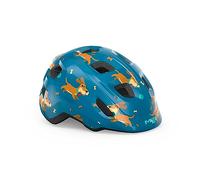 Casco da Bicicletta per Bambini MET Hooray MIPS - Sicuro, Confortevole, Ventilato, Luce LED Integrata, Visiera Rimovibile
