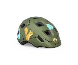 Casco da Bicicletta per Bambini MET Hooray MIPS - Sicuro, Confortevole, Ventilato, Luce LED Integrata, Visiera Rimovibile