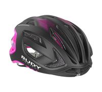 Casco da bicicletta Rudy Project EGOS (NERO/PINK FLUO OPACO) L 59-63
