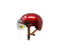 Casco da bicicletta urbano con visiera Kask 4 ventilazioni Taglia L Bordeaux - Nouvo