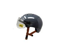 Casco da bicicletta urbano con visiera Kask 4 ventilazioni Taglia M Ardesia - Nouvo