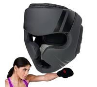 Casco da Boxe | Casco Integrale Kickboxing,Attrezzature Di Allenamento Leggero, Protezione Testa Assorbente Urti per Kickboxing Lotta MMA