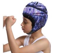 Casco da calcio, protezione per la testa traspirante per la testa per mischia imbottibile da calcio per bambini adulti