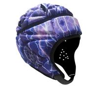 Casco da calcio, protezione per la testa traspirante per la testa per mischia imbottibile da calcio per bambini adulti