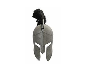 Casco da centurione romano indossabile calibro 18 nero