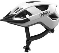 ABUS Aduro 3.0 LED, Casco da Bicicletta Unisex Adulto, Bianco (Bianco Polare), M (52-58 cm)