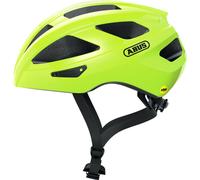 ABUS Macator MIPS - casco da bici per principianti con visiera adatto a donne e uomini giallo, taglia M