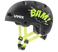 Casco da ciclismo per bambini Uvex Kid 4 Style Dimensioni del casco: 51-55 cm / Colore: nero/giallo