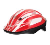 Casco da Ciclismo per Ragazzo Ragazza Rosso, Leggero, in Plastica