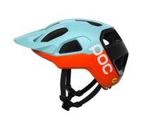 Casco da ciclismo POC Cularis Indicolite Blue Matt/Carnelian Orange Matt M