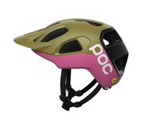 Casco da ciclismo POC Cularis Olivine Green Matt/Thulite Pink Matt S