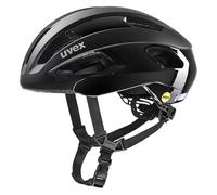 uvex rise pro MIPS - casco bicicletta sicuro per adulti - regolazione individuale delle dimensioni - sistema MIPS - black matt - 56-59 cm