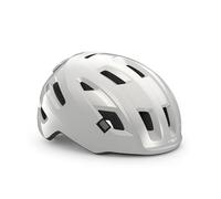 Casco da Città per E-Bike MET E-Mob - Sicuro, Confortevole, Ventilato, Luce LED USB Integrata