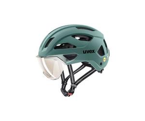 Casco da citta uvex stride visor mips verde salvia