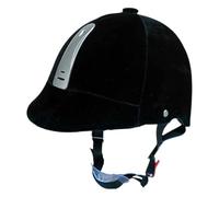Casco da equitazione, cappello professionale per equitazione con fodera in ABS e cinturino di ricambio per il mento, berretto leggero e regolabile per attrezzatura da equitazione.(Silver)