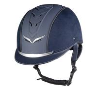 Elegance - Casco da equitazione 6900, blu scuro, S/M 49-52 cm