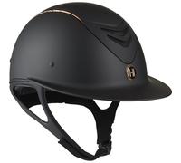 Casco da equitazione in oro rosa opaco OneK Noir Dimensione 0