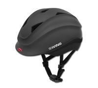 CASCO DA EQUITAZIONE PER BAMBINI SWING K4 MISURA REGOLABILE DAL 45 AL 53 CM NERO