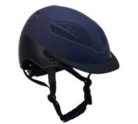 EQUESTRO Cap equitazione ultra-light in plastica resistente | Equestro 50-56