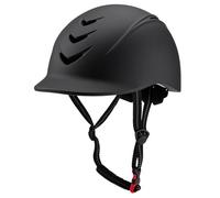 Casco da equitazione, traspirante, morbido e imbottito, con cinturino regolabile, cappelli e caschi da equitazione anticollisione di sicurezza per donne uomini, cappelli caschi da