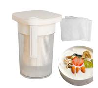 Casco da formaggio - Filtro per birra da caffè | Castello alimentare in rete | Filtro riutilizzabile a maglia fine per yogurt fatto in casa latte formaggio fermentazione Juice Extraction Coffe