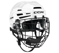 Casco da hockey CCM FTW Combo White Senior M/L