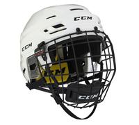 Casco da hockey CCM Tacks 210 Combo White Senior M