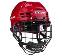 Casco da hockey CCM Tacks 720 Combo Red Senior M