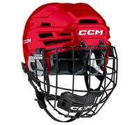 Casco da hockey CCM Tacks 920 Combo Red Senior L