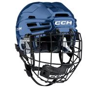 Casco da hockey CCM Tacks 920 Combo Royal Senior S