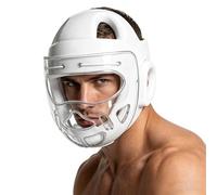 Casco da Kickboxing Protezione per Testa a Faccia per Boxe | Casco Protettivo per Boxe per Competizione Allenamento Karate Torneo Palestra Kickboxing Principianti Adulti Giovani
